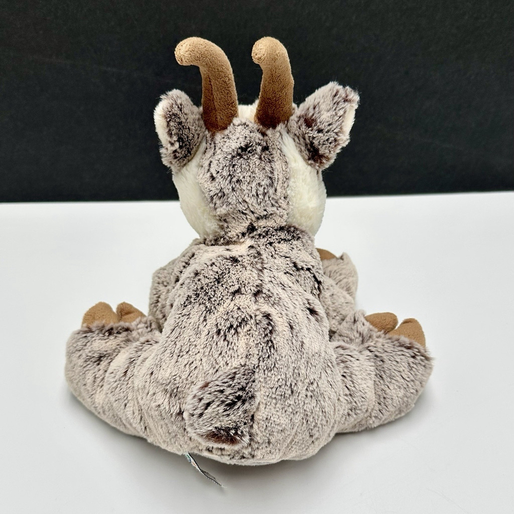DANI Creations Plush Antelope Mountain Goat Chamois 9” Stuffed Plush Toy - Picture 4 of 9